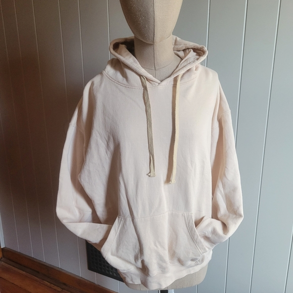 Sugar Flower Tops - Off White/Cream Hoodie